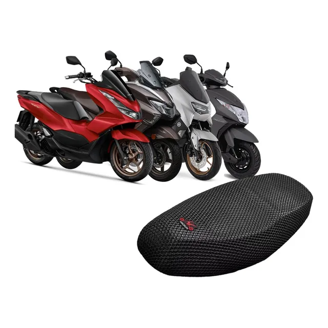 Forro/protector Sillín En Malla Anti Calor Moto Scooter Xxl