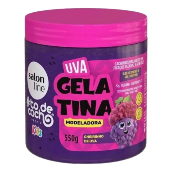 Salon Line Gelatina Modeladora Cheirinho De Uva