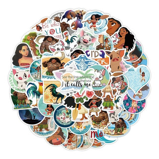 Moana 50 Calcomanias Stickers De Pvc Vs Agua Maui Disney Moana 50 Calcomanias Stickers De Pvc Vs Agua Maui Disney