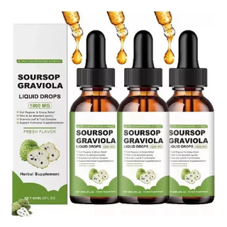 3 Piezas De Extracto De Guanbana 100% Puro De Naturesours 3 Piezas De Extracto De Guanbana 100% Puro De Naturesours