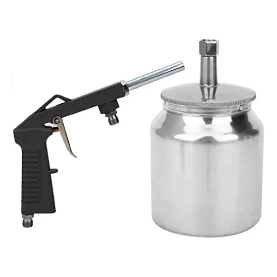 Pistola Antigravilla Batido Masa Antirruido Arenado Mt1 P224
