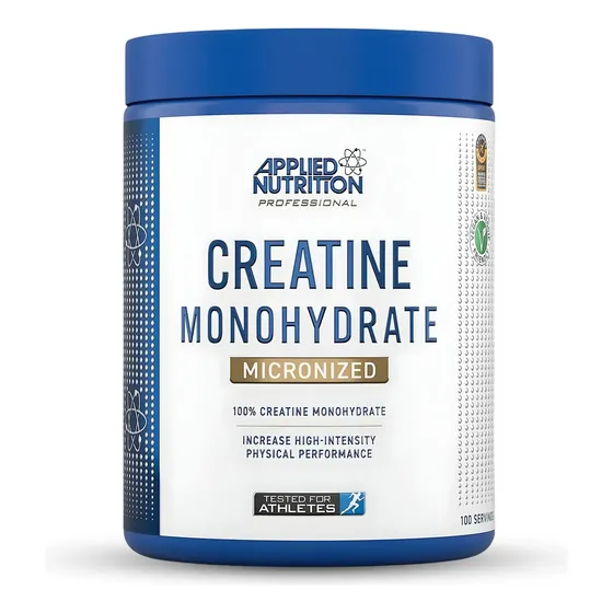 Creatina Monohidratada de Applied Nutrition, Sabor Natural, 500g | Cuotas sin interés