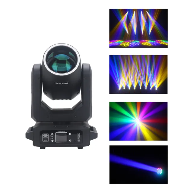Cabeza Moviles Dj Luz Colorido Luces De Escenario Led 200w