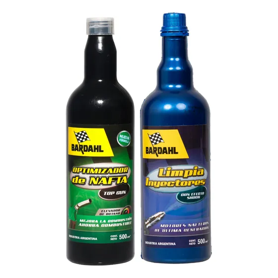 Bardahl aditivo para combustibles Limpia Inyectores Y Optimizador De Nafta Bardahl 500 Ml