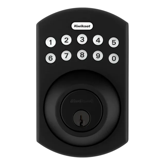 Cerradura Electronica Kwikset 92640-017 Negro Mate