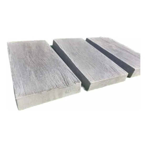 Pastelones Durmientes Imitación Madera De Concreto 50x25x6cm