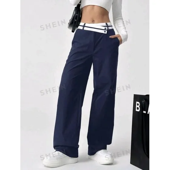 Pantalones En Tendencia Shein Para Mujer