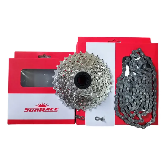 Pacha + Cadenilla Sunrace Bicicleta Ruta Mtb 11-32 9v