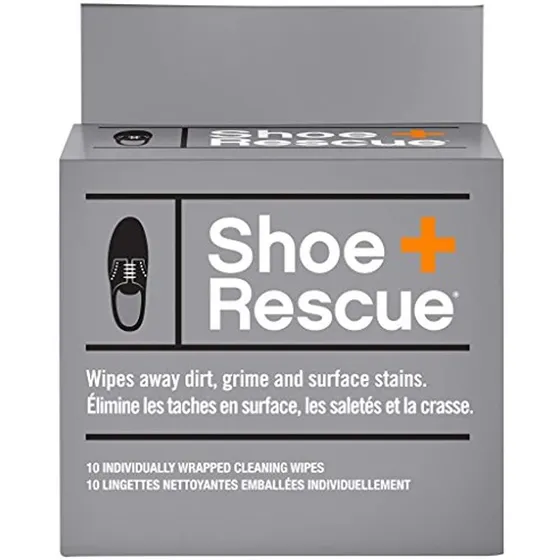 Shoerescue Todas Las Toallitas Limpiadoras De Calzado Natura