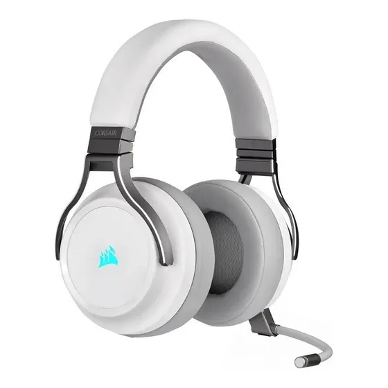Diadema Corsair Virtuoso Rgb Wireless Blancas Surround 7.1