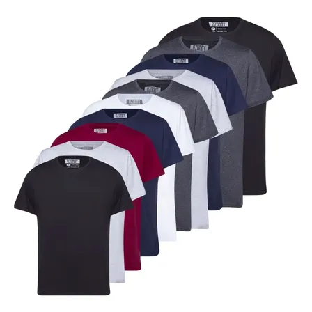 Lote Camiseta Masculina Leves Defeitos Algodão 10 Unidades .