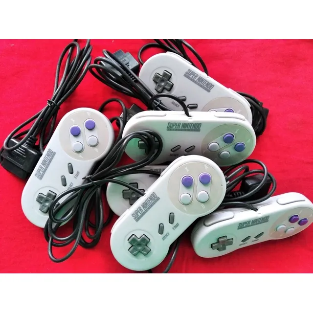 Control Super Nintendo Snes ( Nuevo )   7v           \(^o^)/