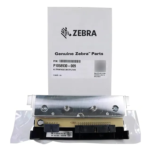 Zebra P1058930-009 cabezal de impresión 203 dpi NEGRO