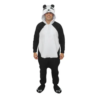 Fantasia Pijama Kigurumi Soft Panda - Infantil Fantasia Pijama Kigurumi Soft Panda - Infantil