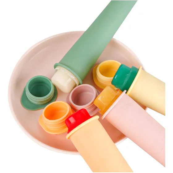 Haakaa Mold Silicona Para Paleta Hielo Casero Niño 4 Unidad