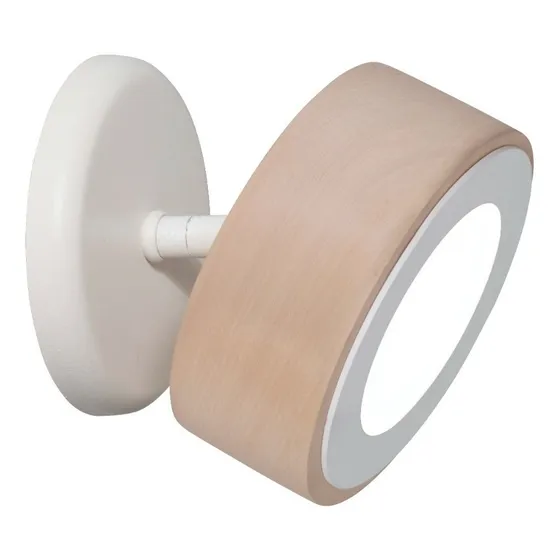 Aplique Techo Pared Cabecera Benny 1 Luz Madera Led Vg