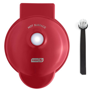 Mini Waflera Roja Con Cepillo Dash Mini Waflera Roja Con Cepillo Dash
