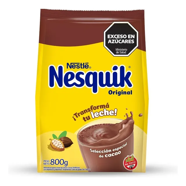 Caja Cacao En Polvo Nesquik Nestlé 800g X 12u - Dh Tienda