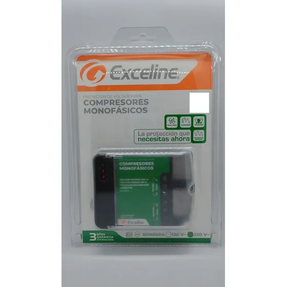 Protector De Voltaje Compresores Monofasicos 220v Exceline