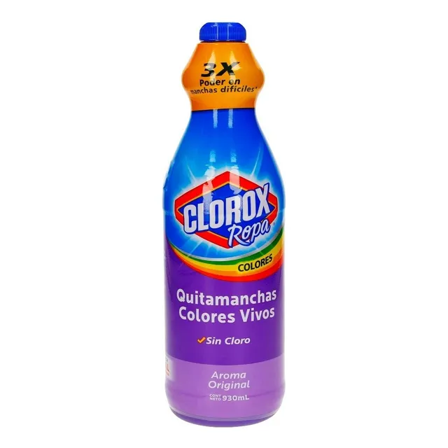 Blanqueador Clorox Ropa Colores 930 Ml