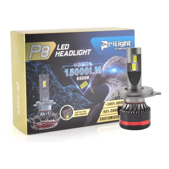 Kit Cree Led Canbus Alta Gama P8 Pro Aluminio 130 W Prilight