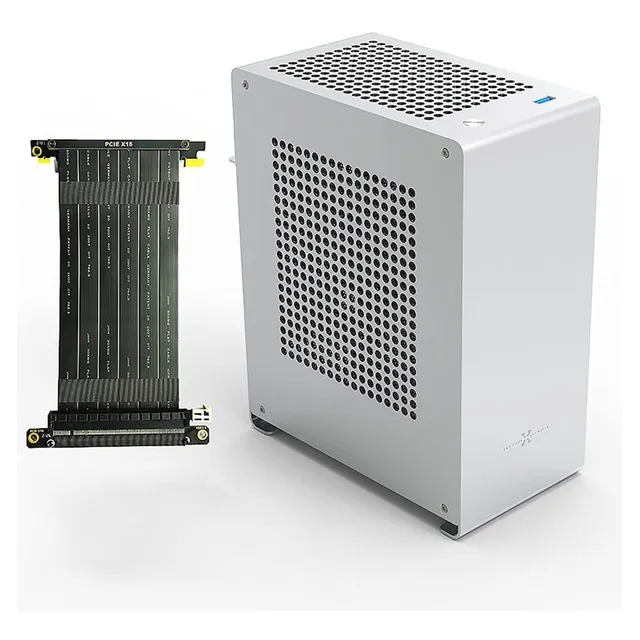 Gabinete Pc Zzew Resistente Pequeño Aluminio -blanco