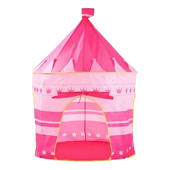 Carpa Castillo Niña Y Niño Infantil Juegos Juguetes Color Rosa E-4 P-2