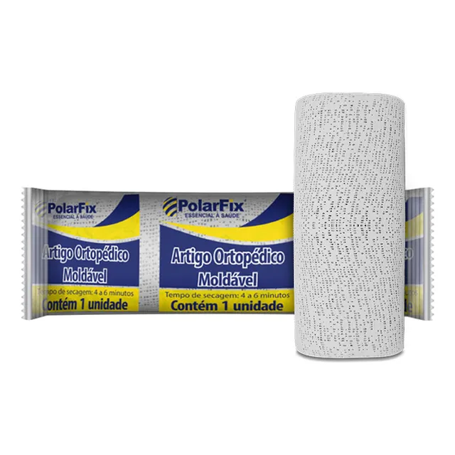 Atadura Gessada P/imobilização 20cm X 4m (20 Un) - Polar Fix