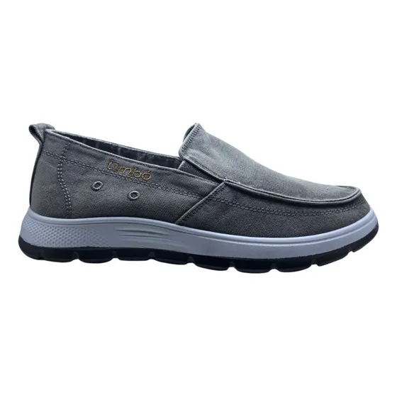 Mocasin Zapatilla Championes Lona Sin Cordones Elastico Feet