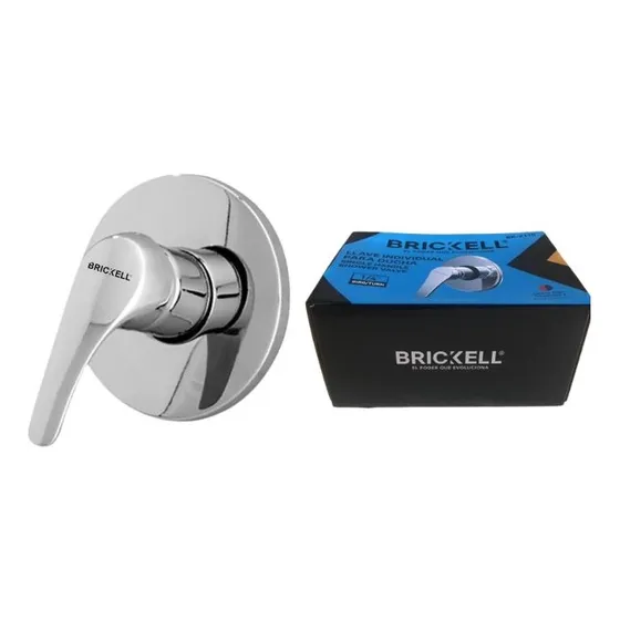 Llave P/ Ducha Metalica Control Doble Temperatura Brickell