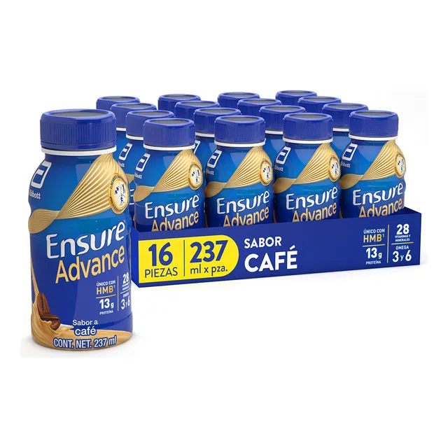 Pack X16 Suplemento Nutricional Advance Hmb 3792 Ml Ensure