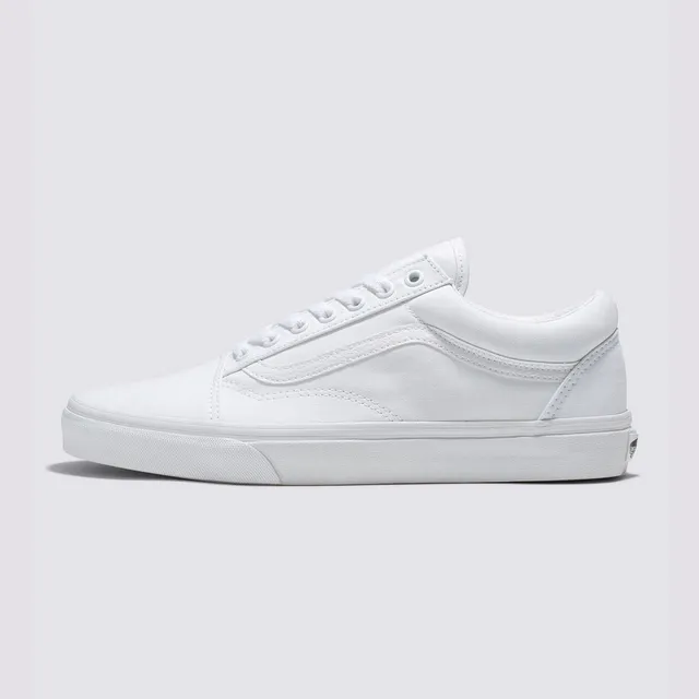 Zapatos Clásicos Blancos Old Skool True Vans
