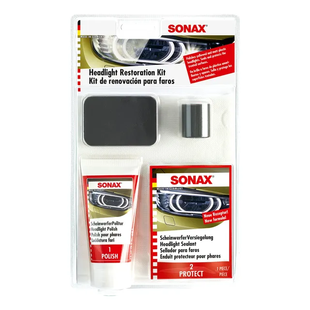 Kit Renovador De Opticos - Focos Sonax 85 Ml
