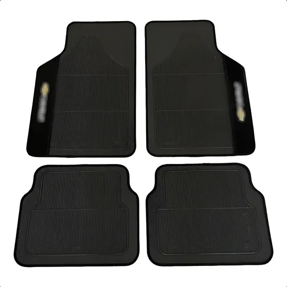 Kit Jogo Tapete Automotivo Carro Borracha Para Chevrolet