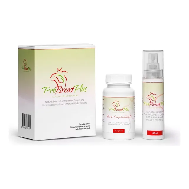 Probreast Plus Crema Y Capsulas Aumento Del Busto Femenino