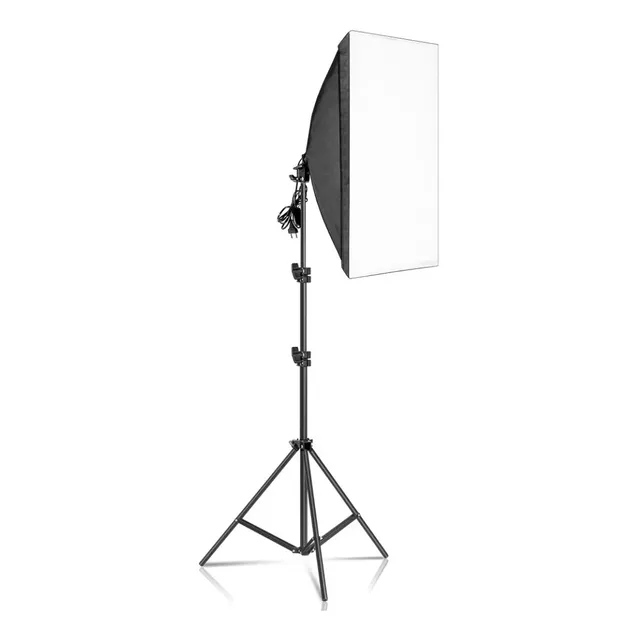 Softbox Set De Iluminación Fotografía Luz Blanca