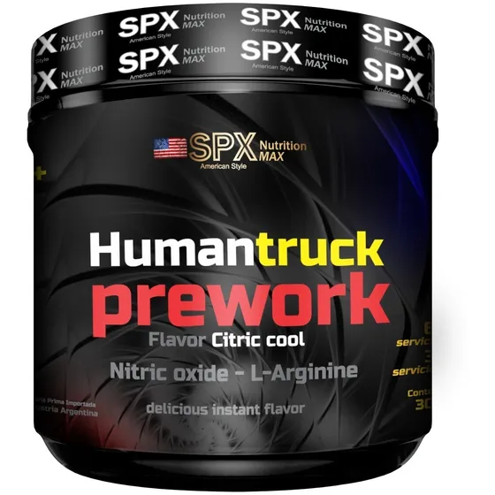 Pre Work Pre Entreno Human Truck S P X Sabor Citric Red Fruit (frutal)