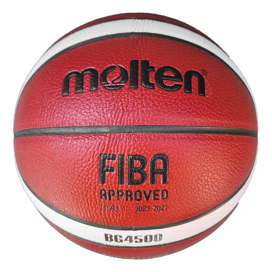 Pelota Basket Molten Bg4500 N°7 Cuero Premium Cts
