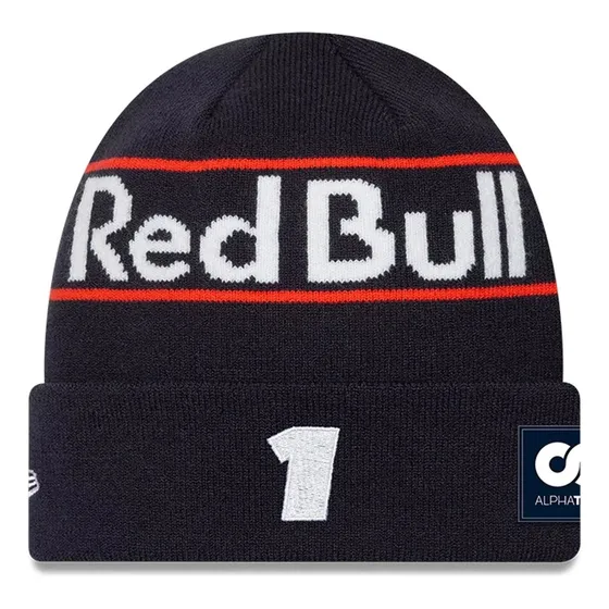 Gorro Lana Red Bull Racing Max Verstappen 2025 Beanie Osfm