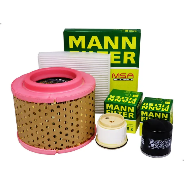 Kit De Filtros Hilux Sw4 3.0 2005 2006 2007 2008 Mann Filter