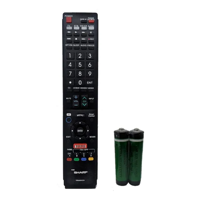 Control Remoto Para Smartv Sharp Modelos Aquos