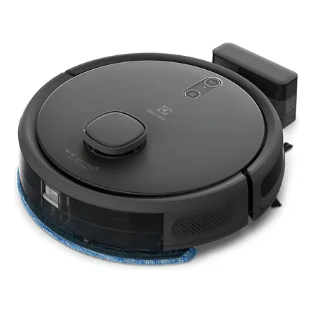 Robô Aspirador Electrolux Wi-fi Até 1h40 Mapeamento Erb60 Preto 127/220v