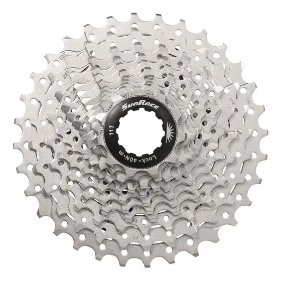 Pacha De 11 Velocidades Ruta 11-32 Casette Sunrace Cantidad máxima de dientes 32 Color Plateado