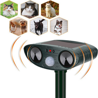 Disuasor Ultrasónico Para Gatos Con Sensor De Movimiento Y B Disuasor Ultrasónico Para Gatos Con Sensor De Movimiento Y B