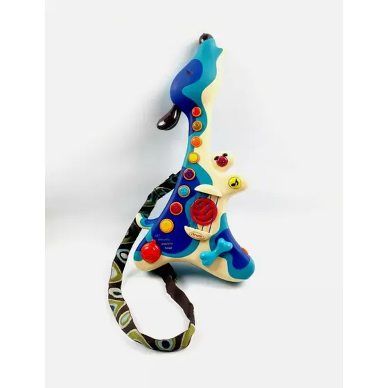 B. Woofer Hound Dog Guitar. Guitarra De Perro Funciona!