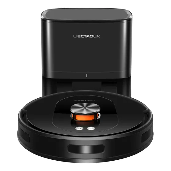 Robô Aspirador Liectroux T9 com Base Autolimpante e Mapeamento Inteligente para Pet