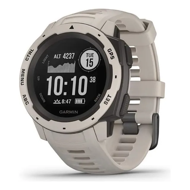 Reloj Gps Garmin Instinct Con Base Bicicleta Ritmo Cardiaco.
