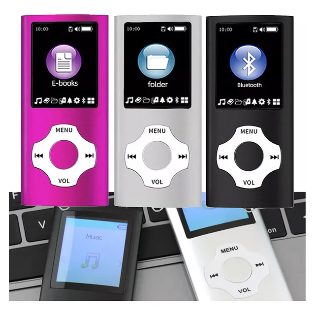 Reproductor  Mp3/mp4 Con Bluetooth - Música Y Vídeo Pantalla