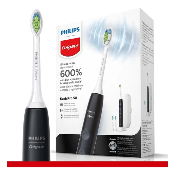 Cepillo De Dientes Eléctrico Philips Colgate Sonicpro 50