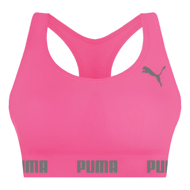 Top Puma Original Feminino Alta Sustentação Academia Fitness Top Puma Original Feminino Alta Sustentação Academia Fitness
